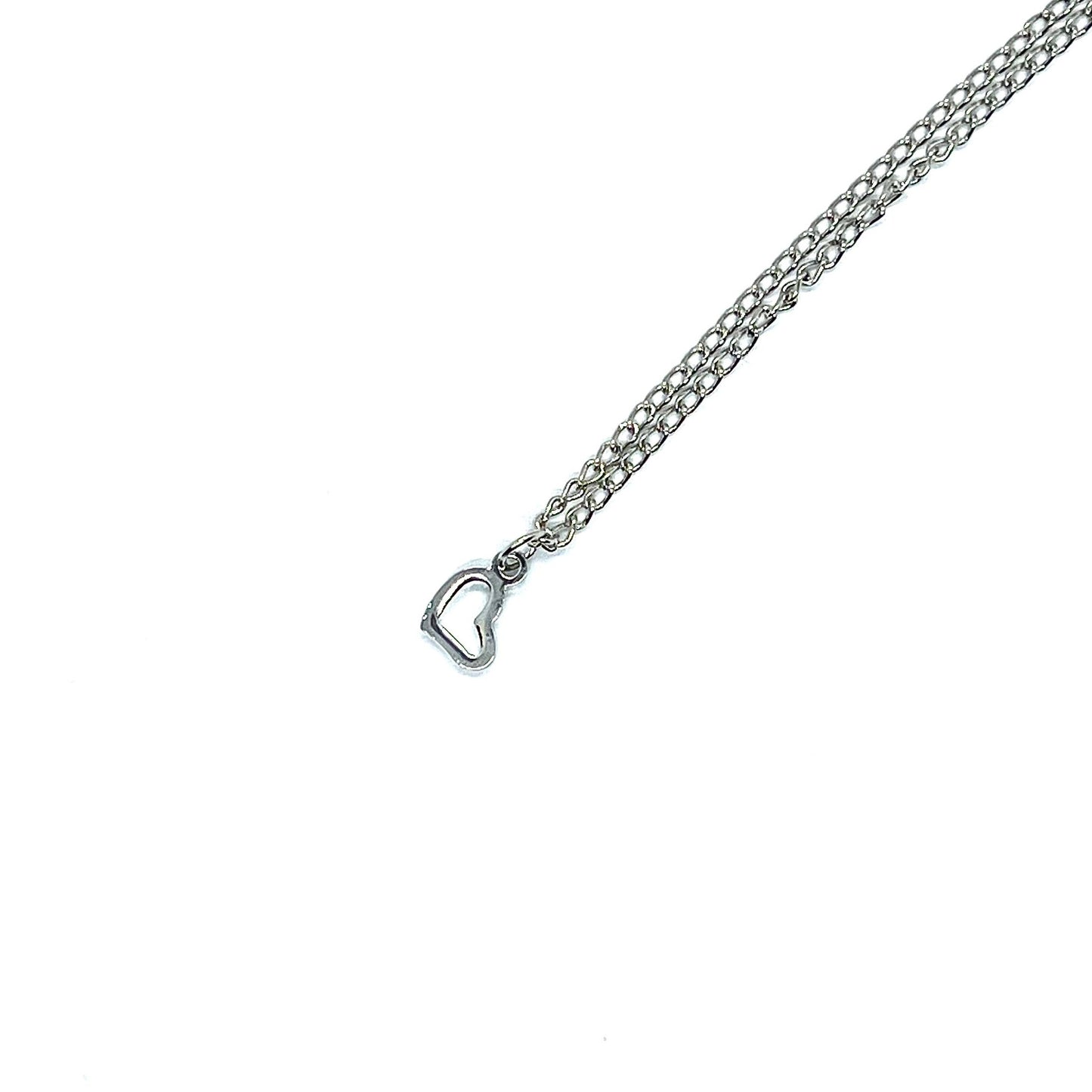 Small Heart Silver Necklace