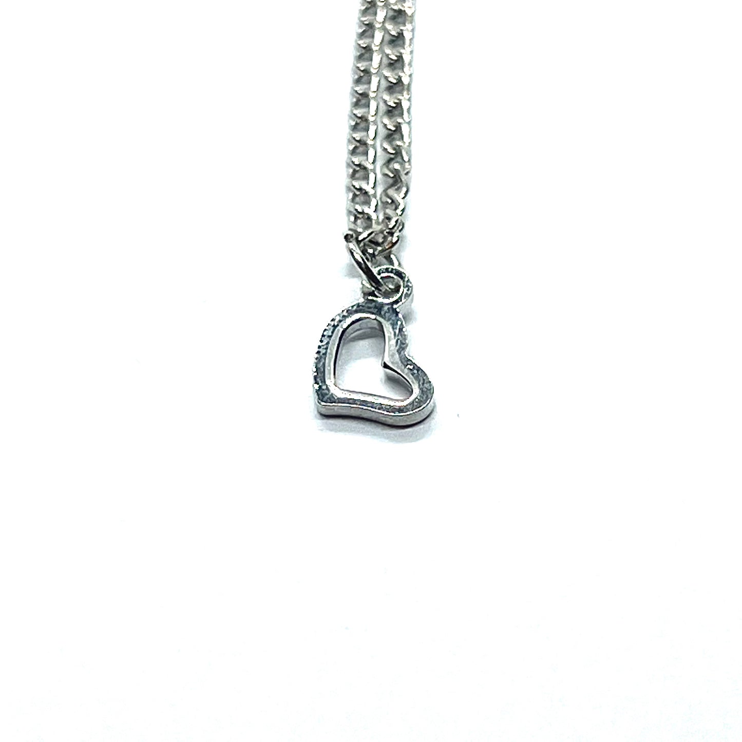 Small Heart Silver Necklace