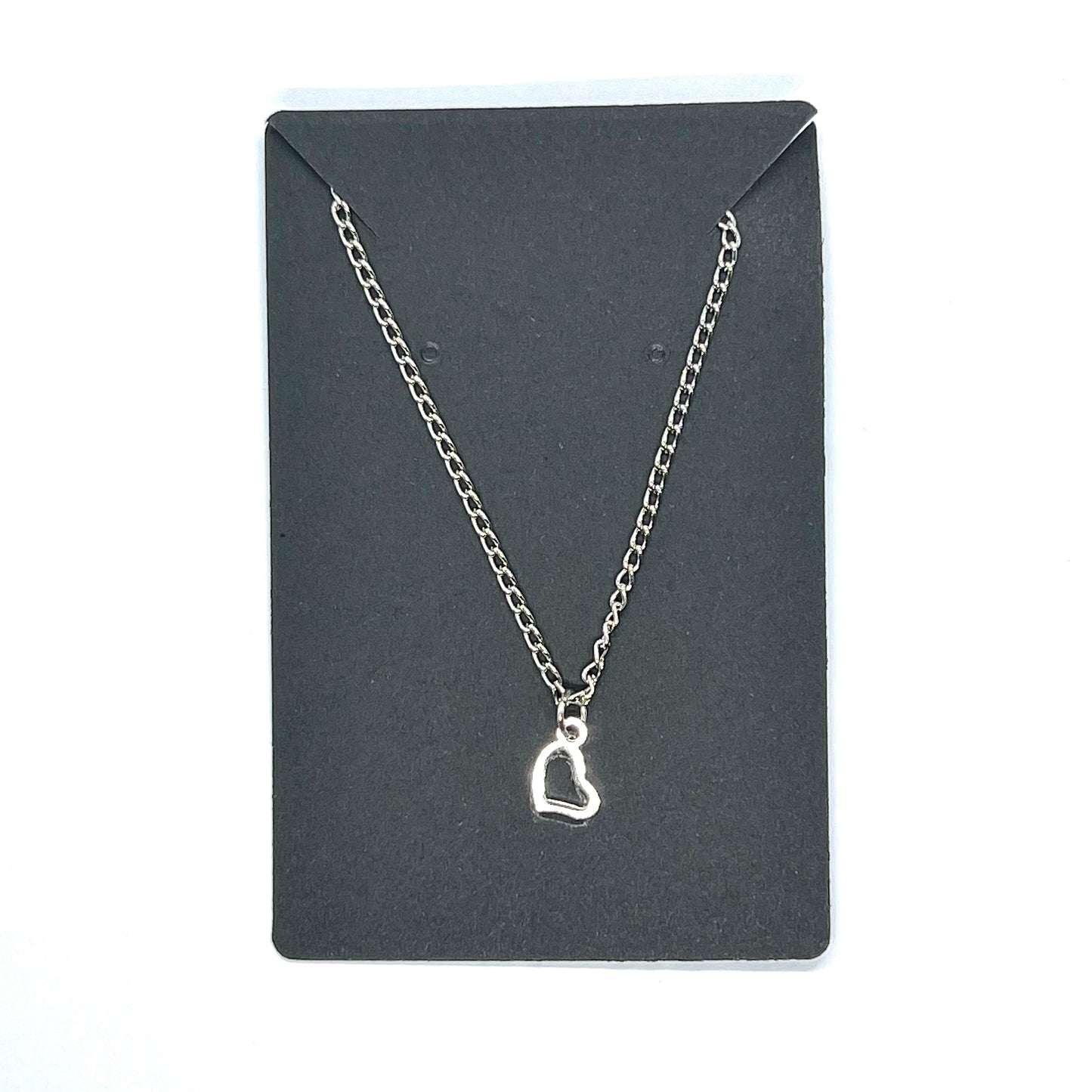 Small Heart Silver Necklace