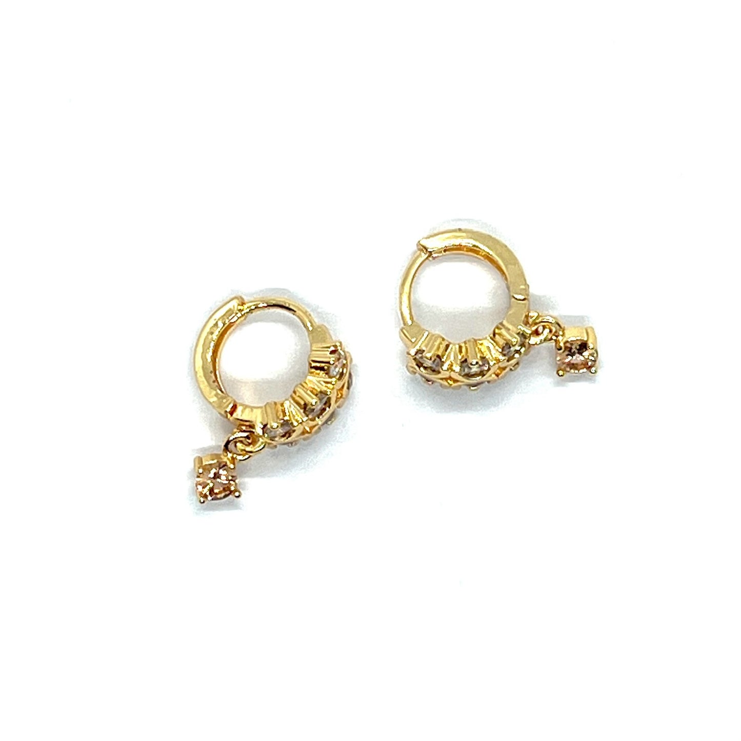 Multi Rhino Golden Studs Earrings
