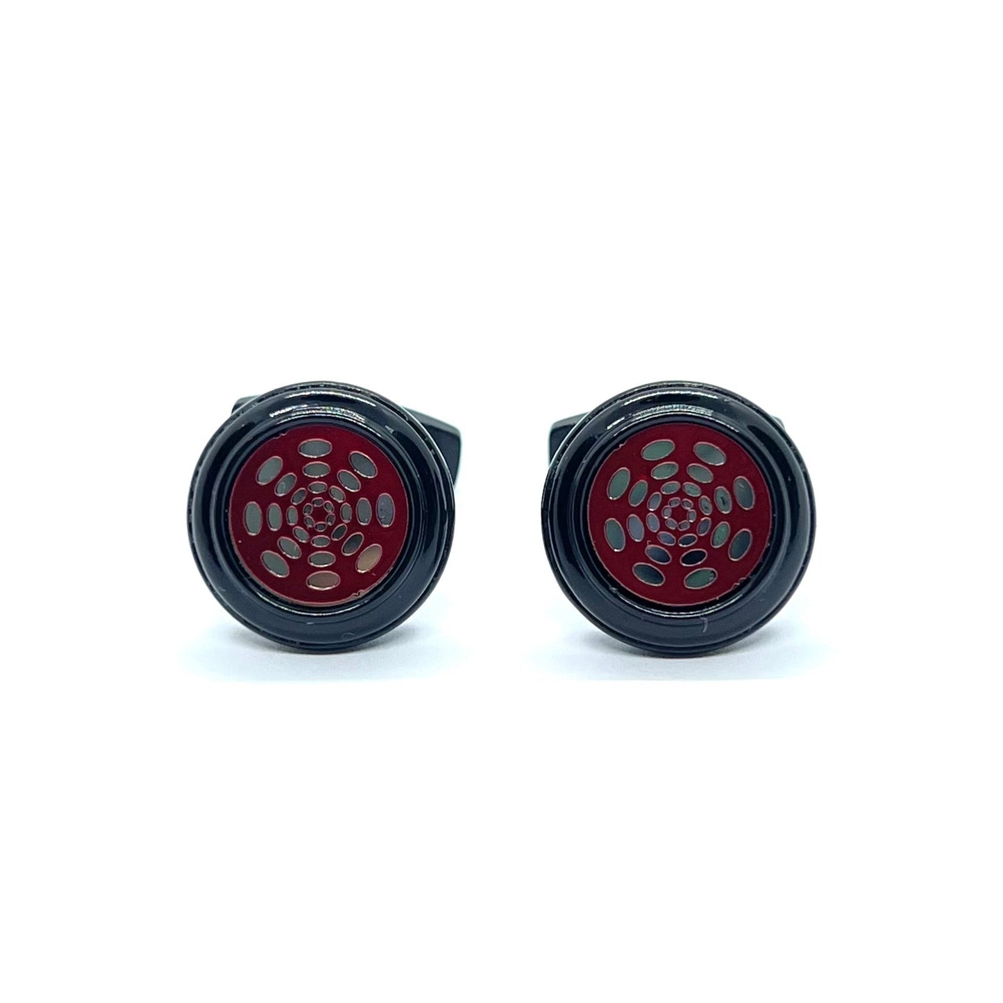 Spidey Red Black Cufflinks