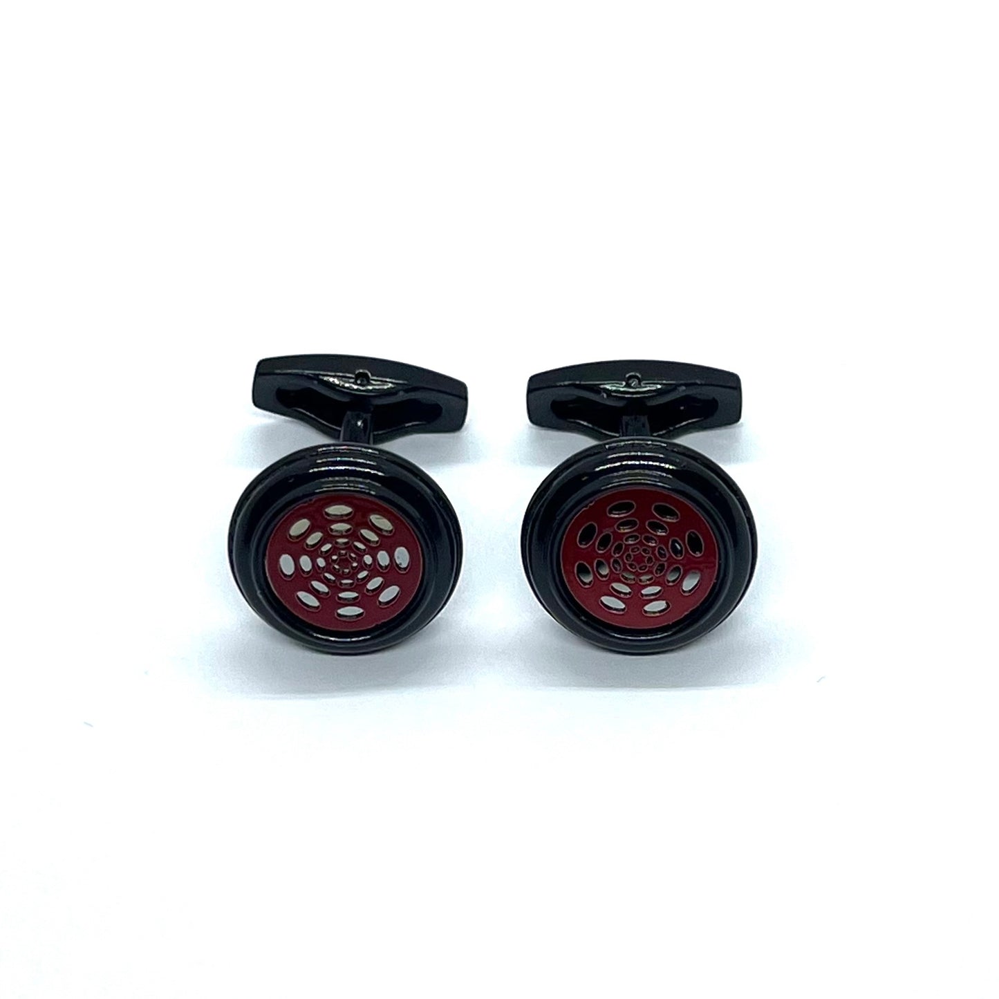 Spidey Red Black Cufflinks