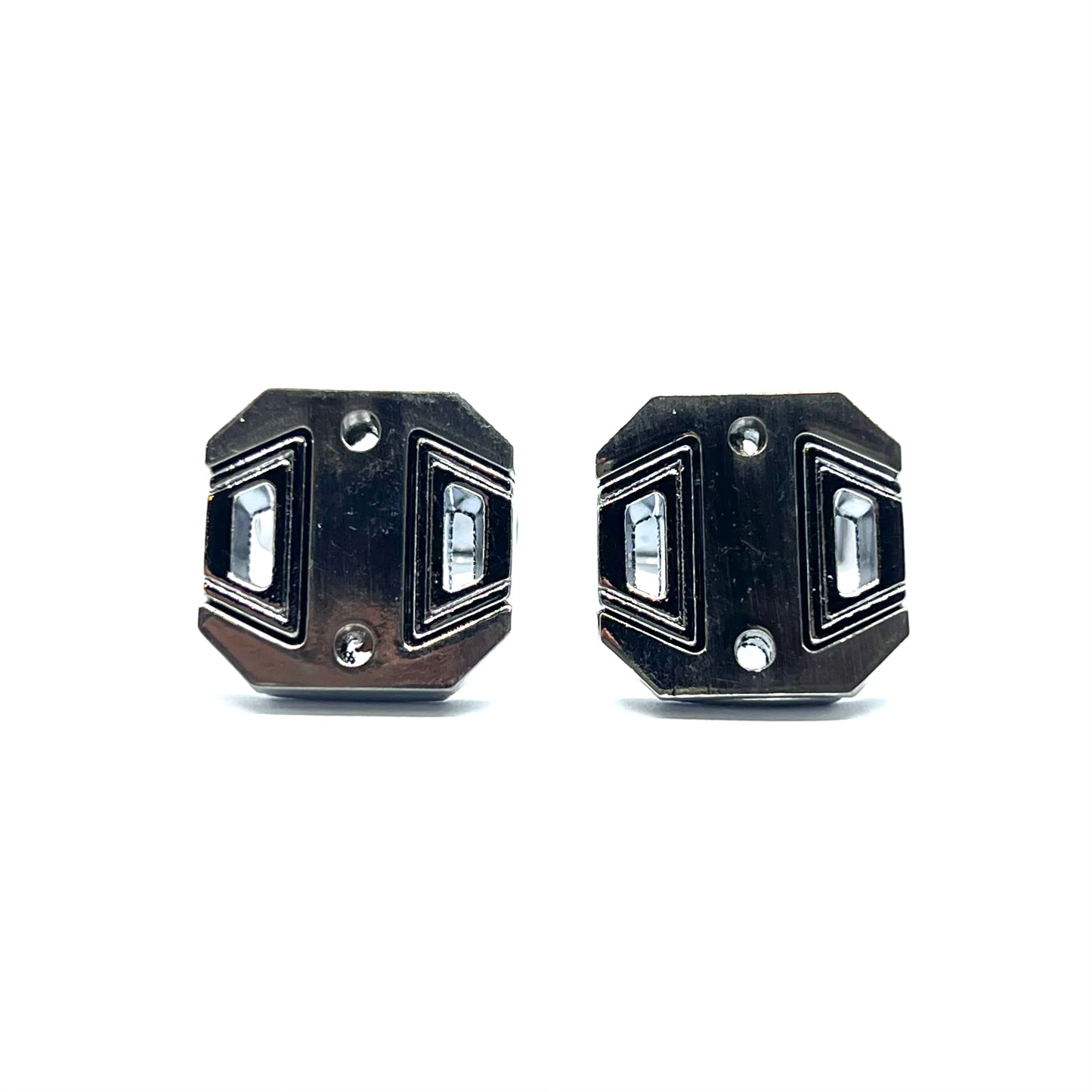 Mechan Classic Silver Cufflinks