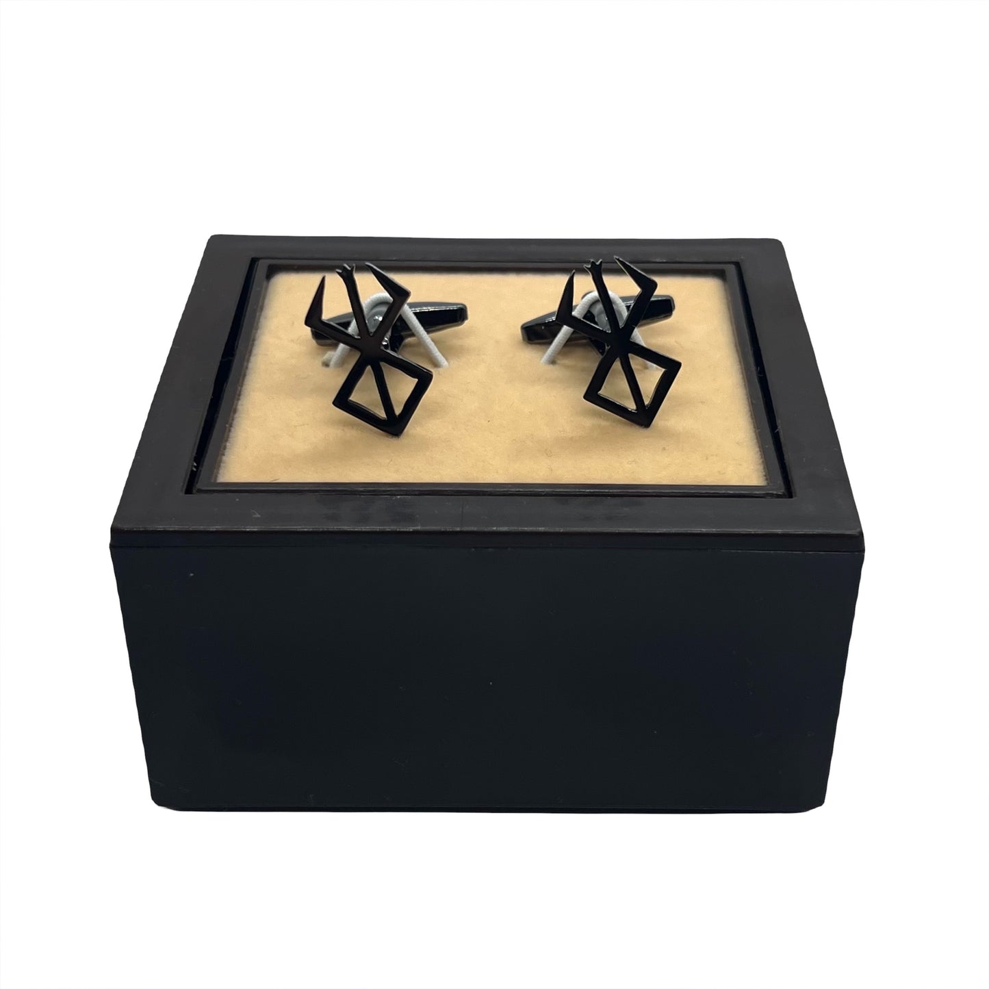 Vikings Berserker Grey Metallic Anime Cufflinks