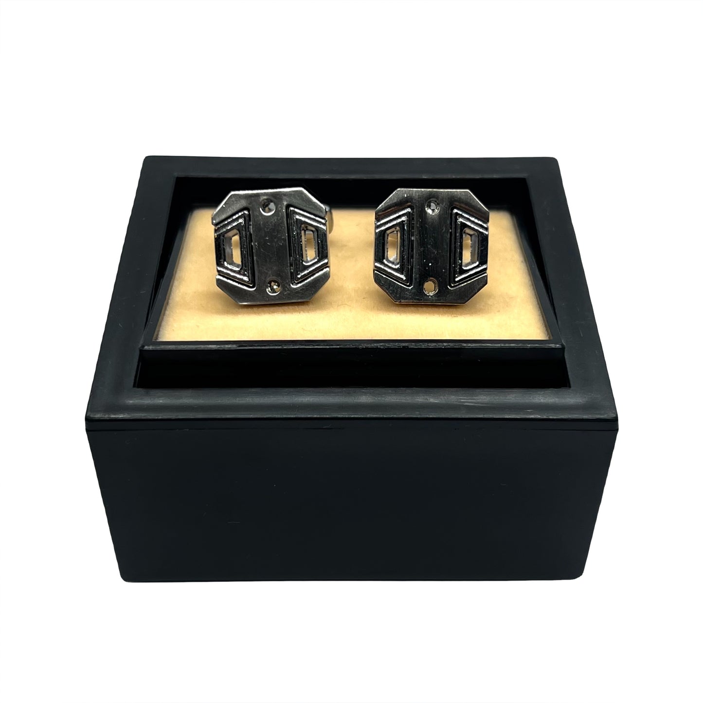 Mechan Classic Silver Cufflinks