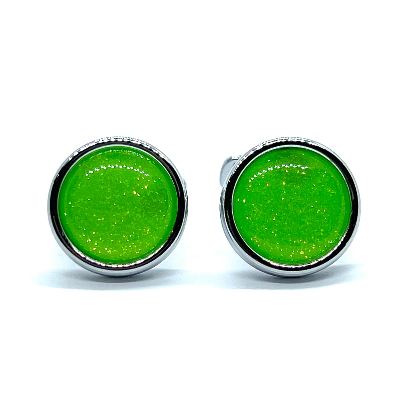 Greelit Silver Cufflinks