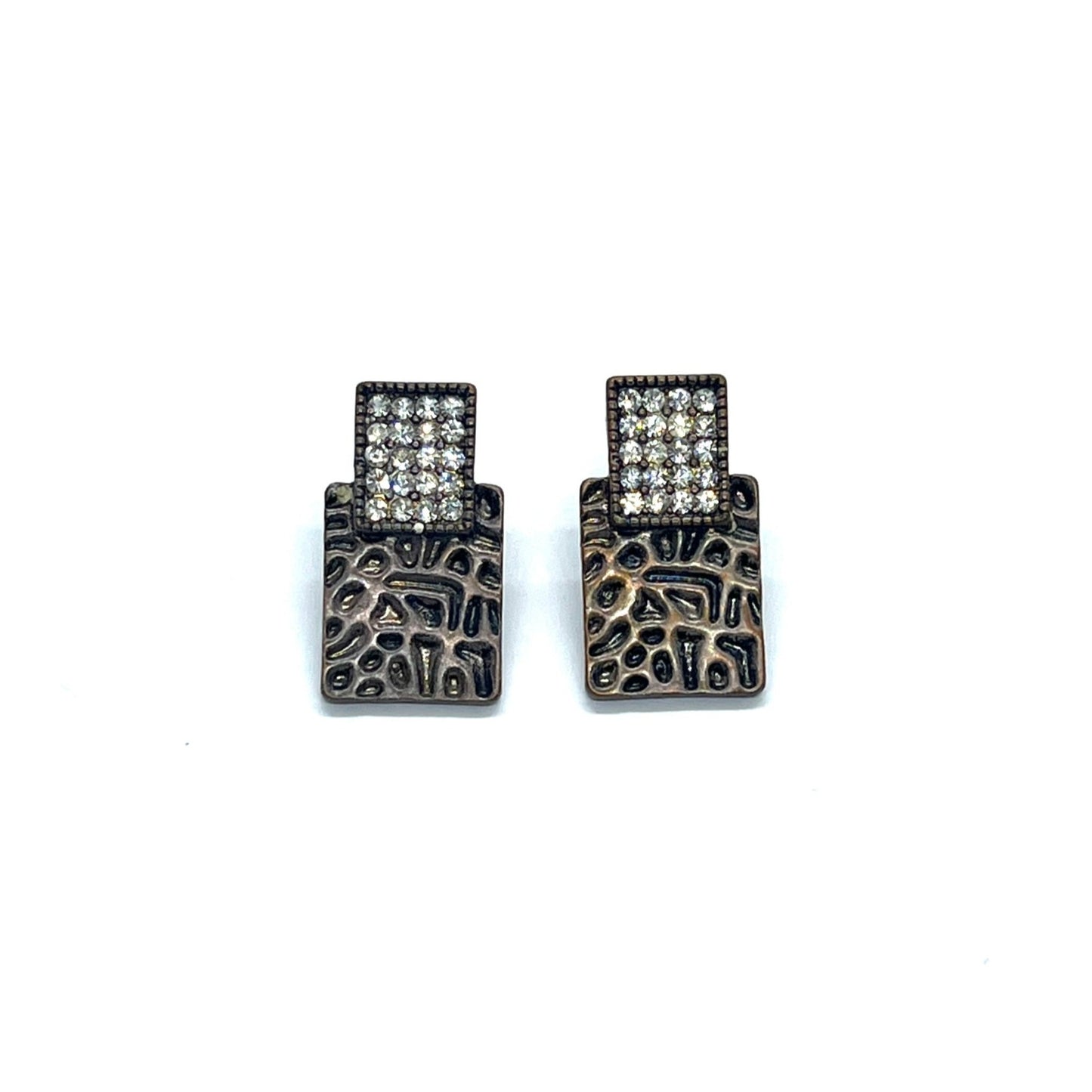 Rhino Vintage Stud Earrings