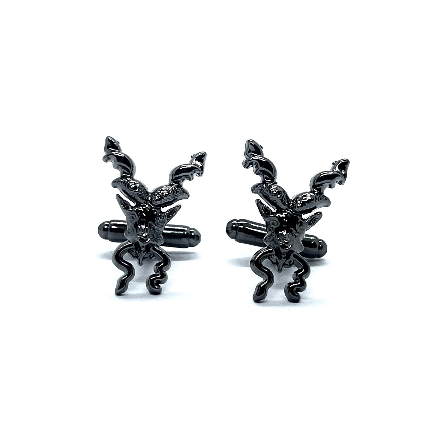 Markhor Grey Metallic Cufflinks Pakistan