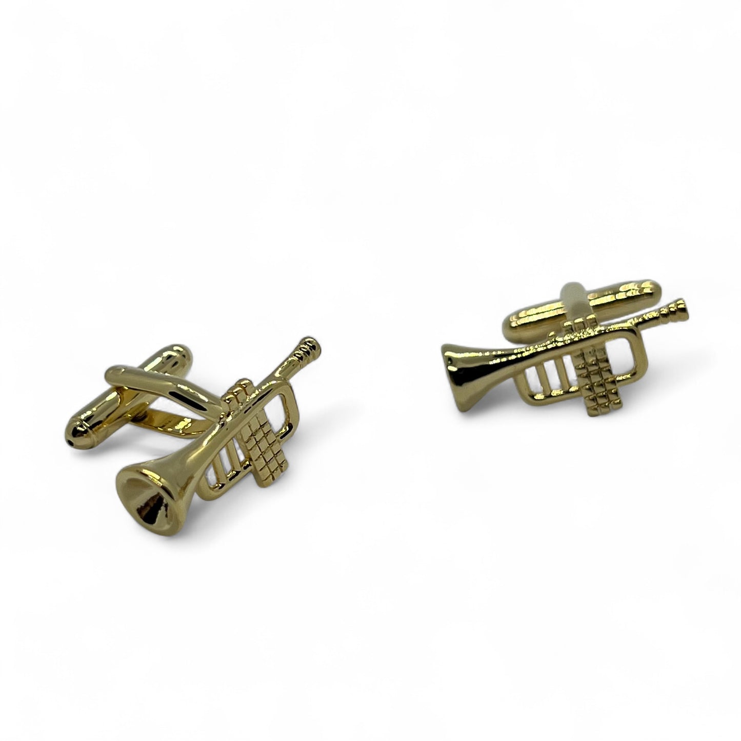 Trumpet Golden Cufflinks
