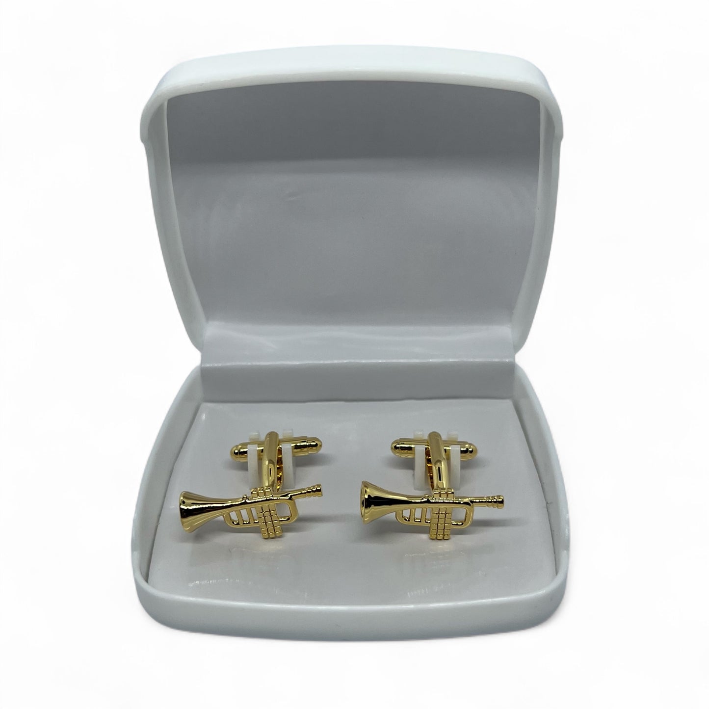 Trumpet Golden Cufflinks