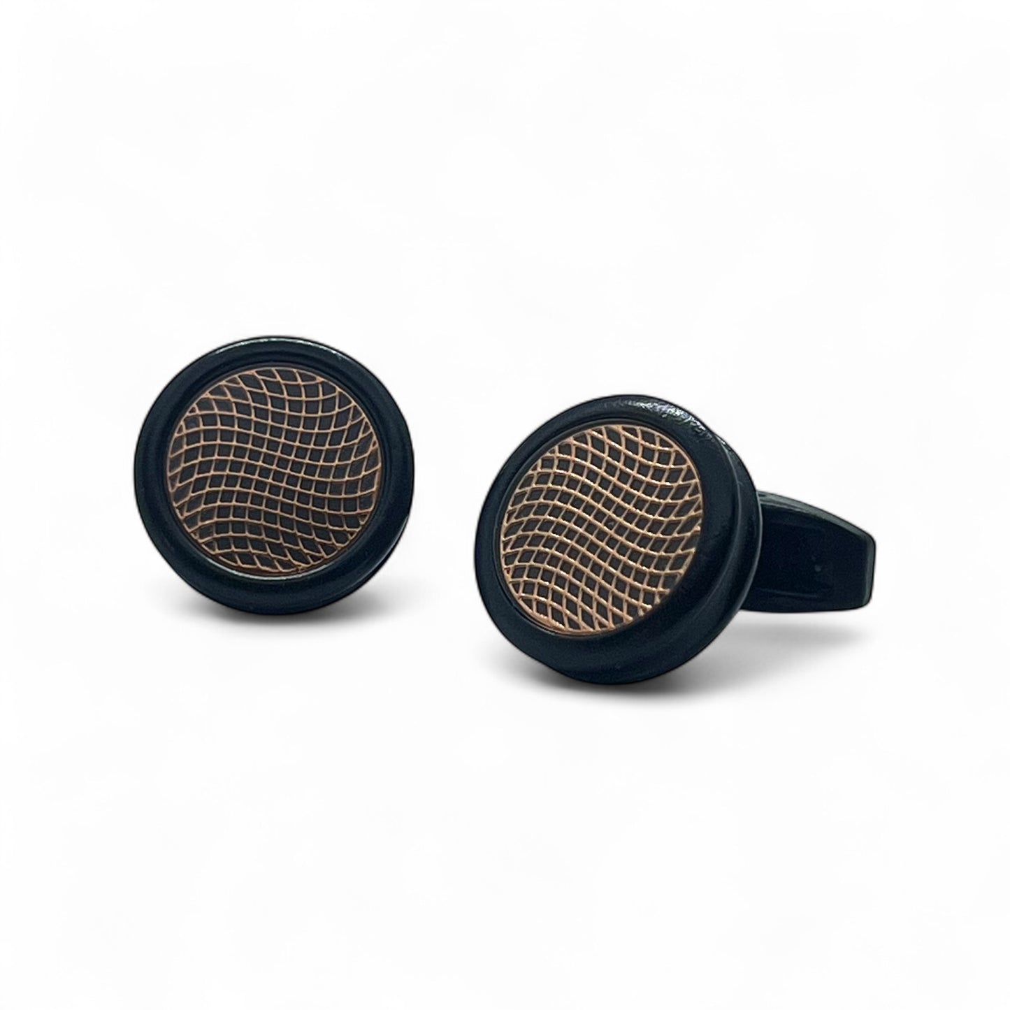 Waeck Refla Black Cufflinks