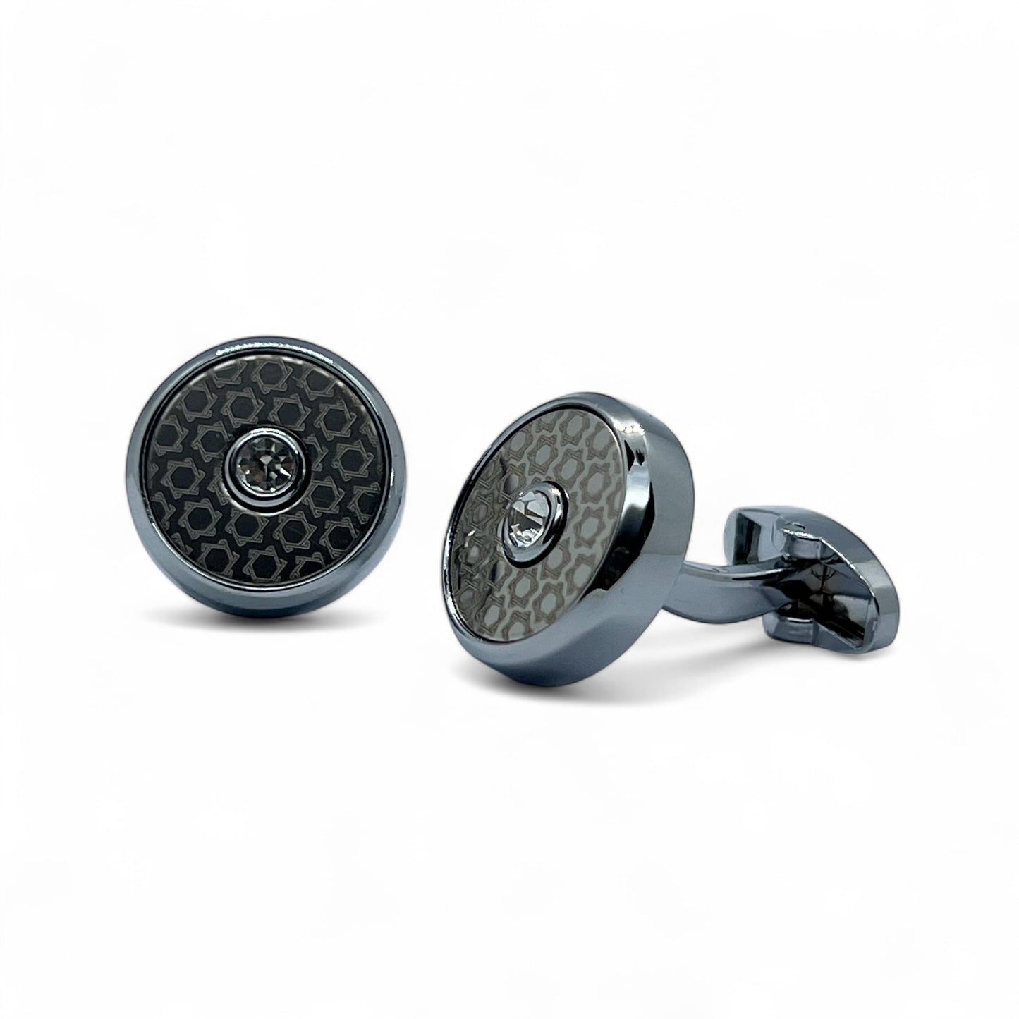 Zaviya Rhino Silver Cufflinks