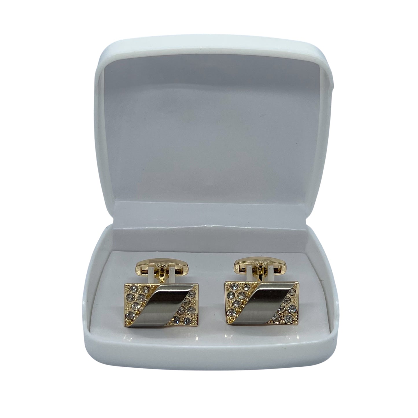 Grey Rhino Slash Recta Cufflinks