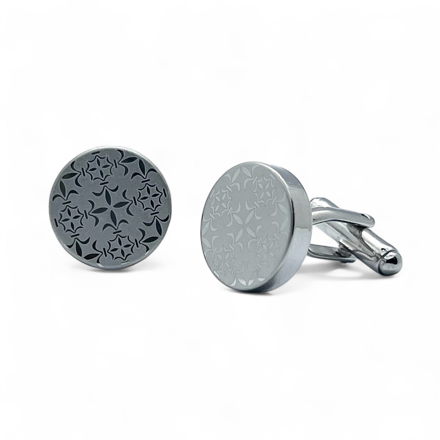 Stellar Silver Cufflinks