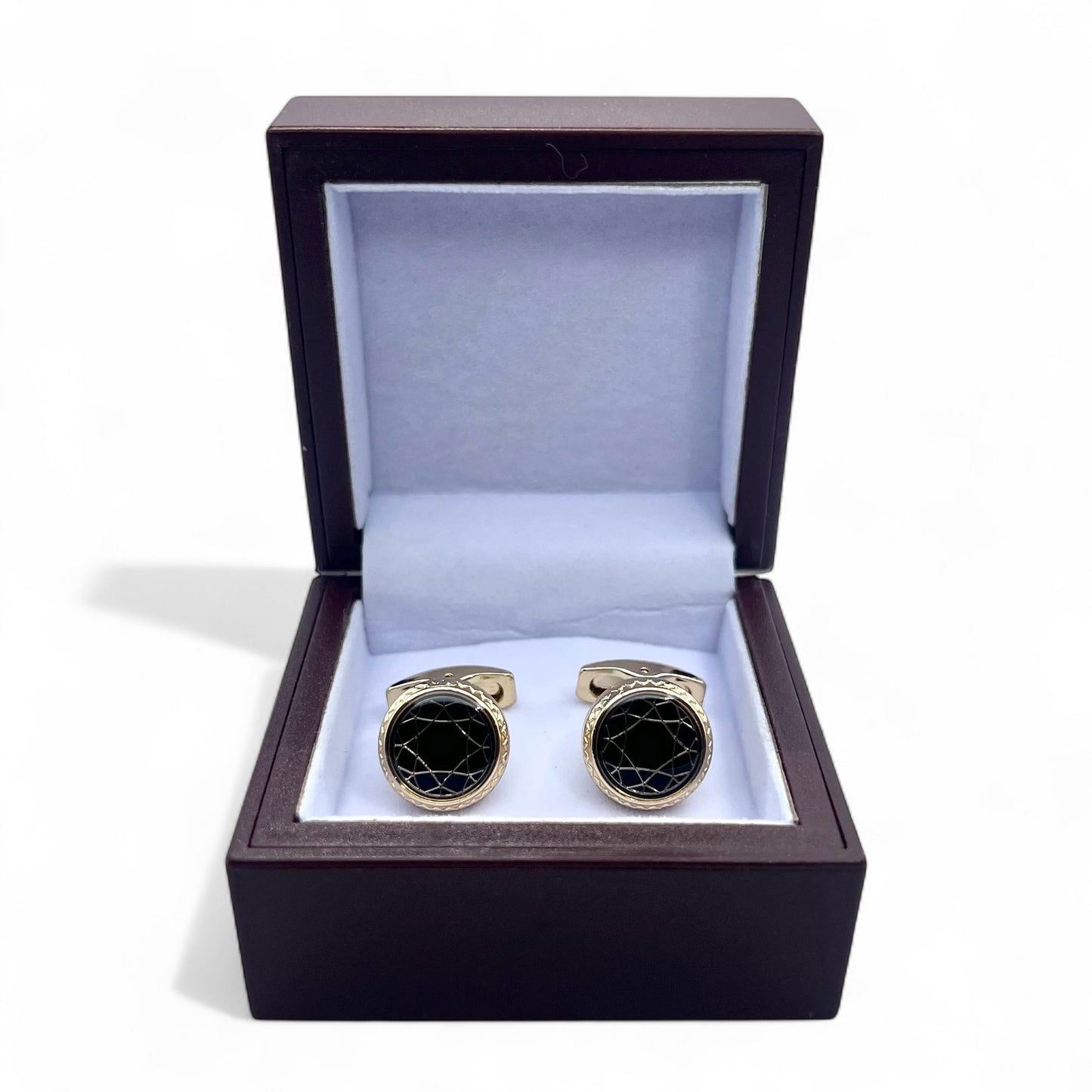 Mustar Golden Cufflinks