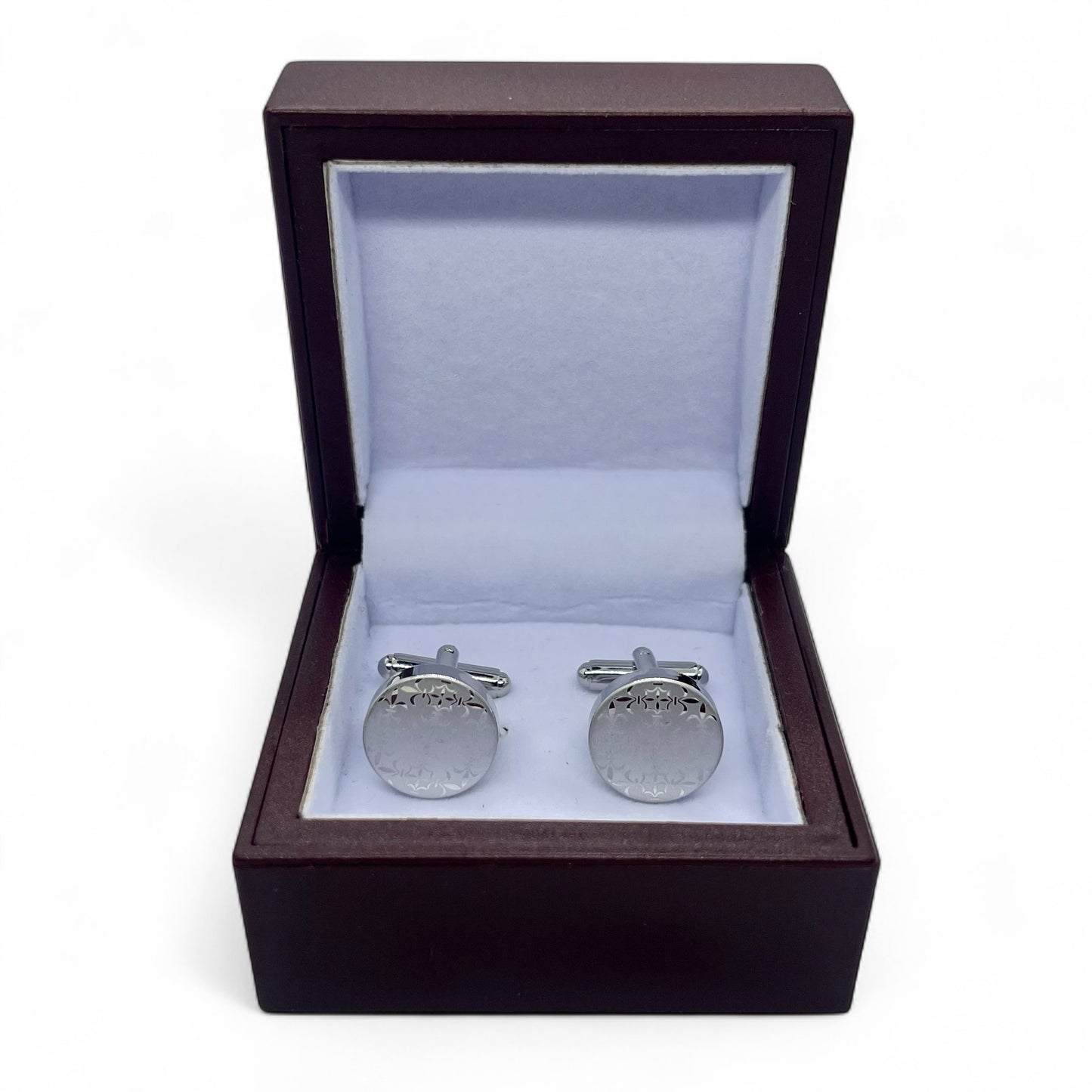 Stellar Silver Cufflinks