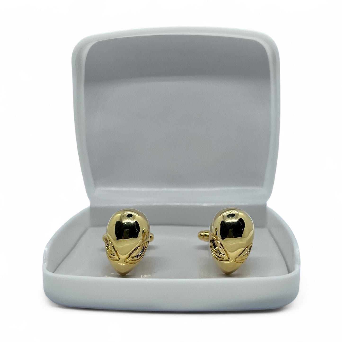 Nova Pod Golden Cufflinks