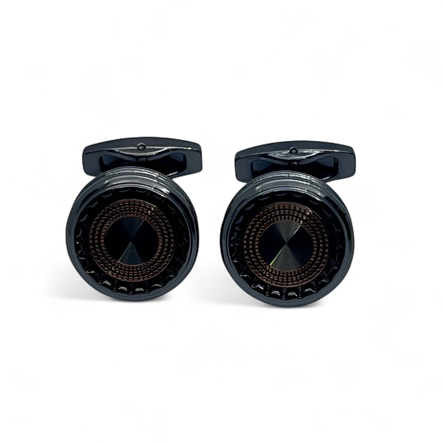 Gloring Grey Mettalic Cufflinks