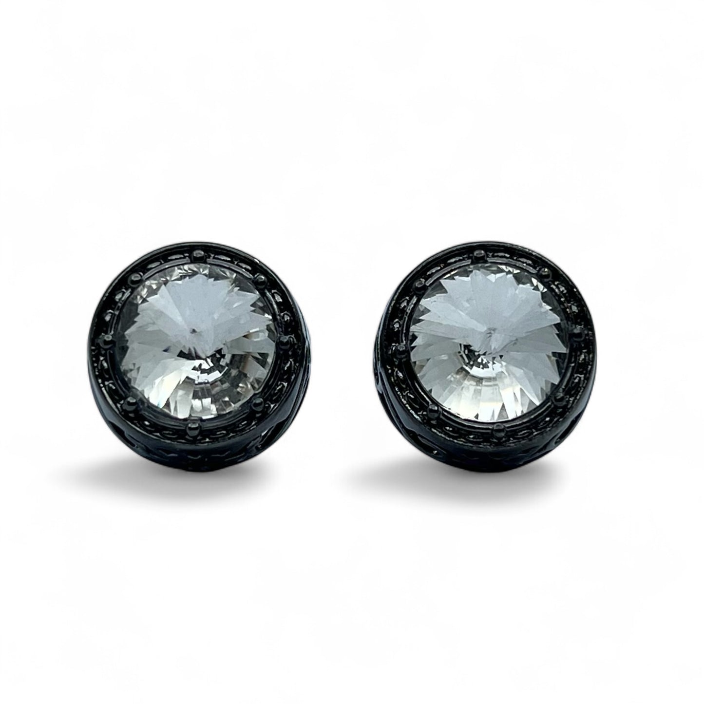 Crystoflo Grey Metallic Cufflinks