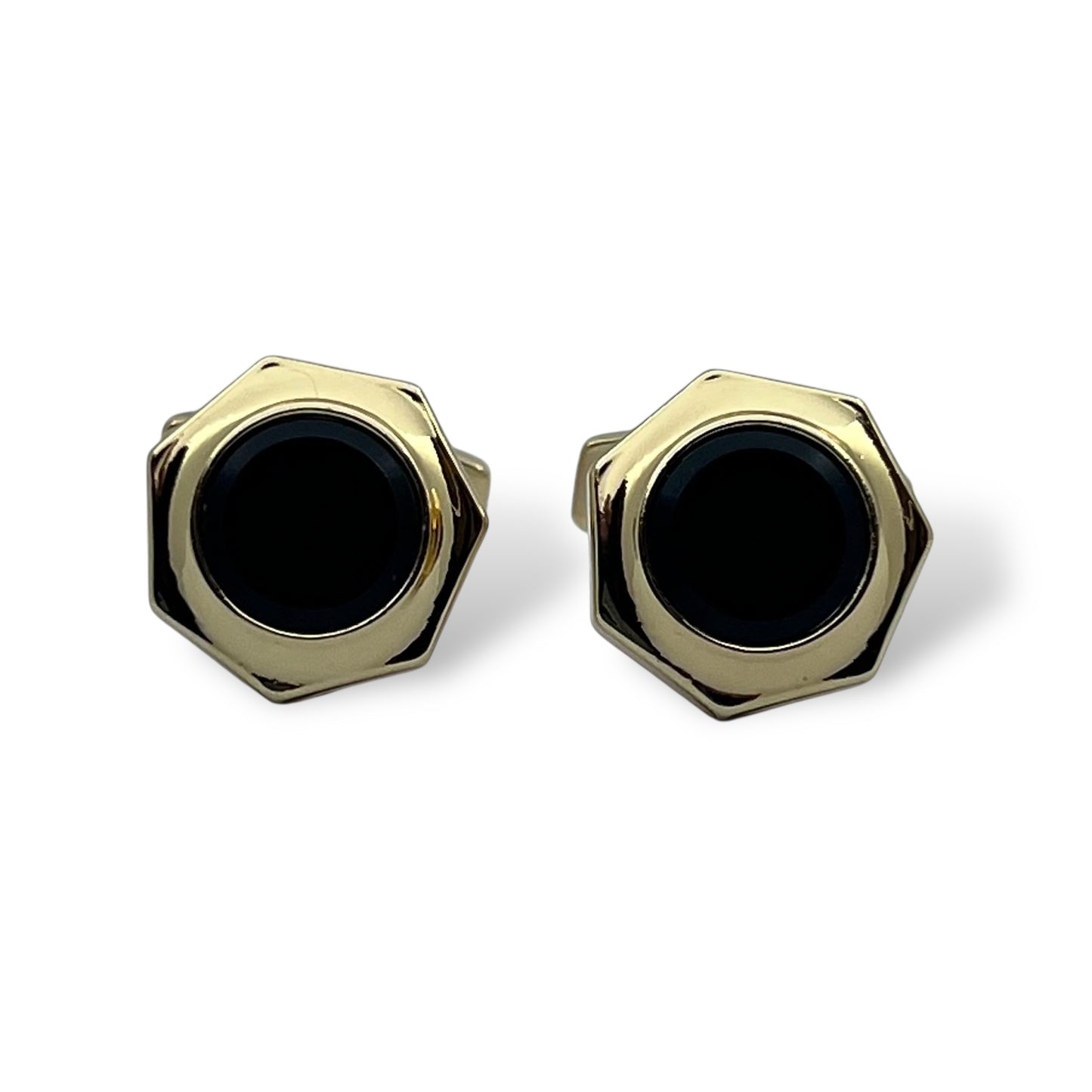 Hexosen Golden Cufflinks
