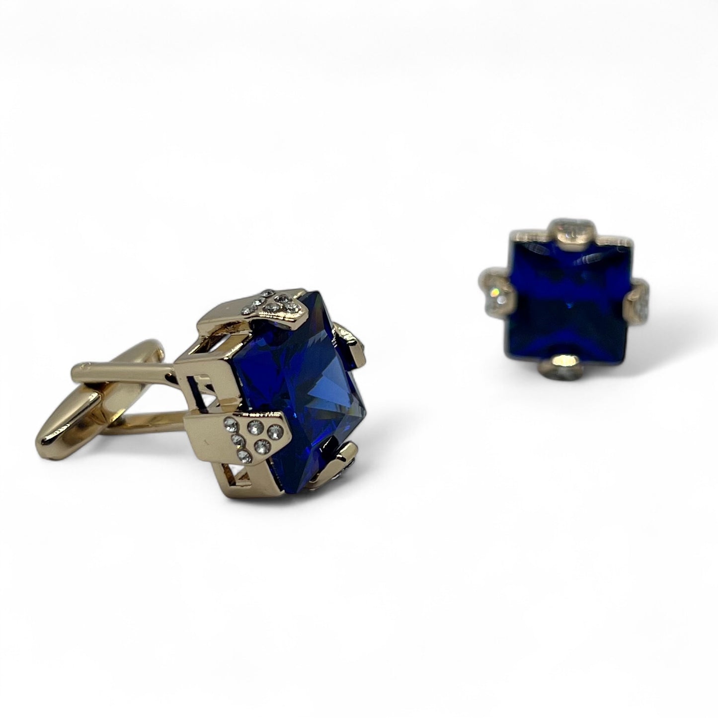 Prism Edge Golden Cufflinks