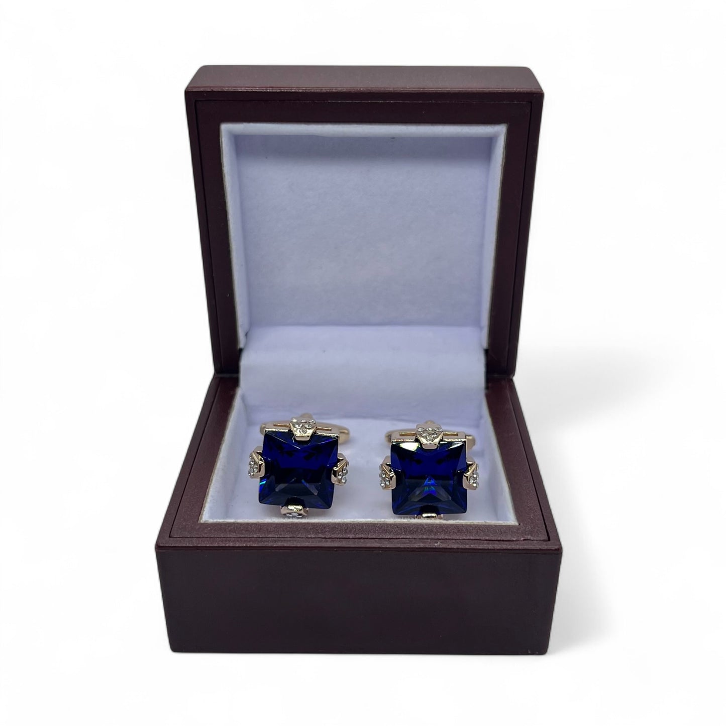 Prism Edge Golden Cufflinks