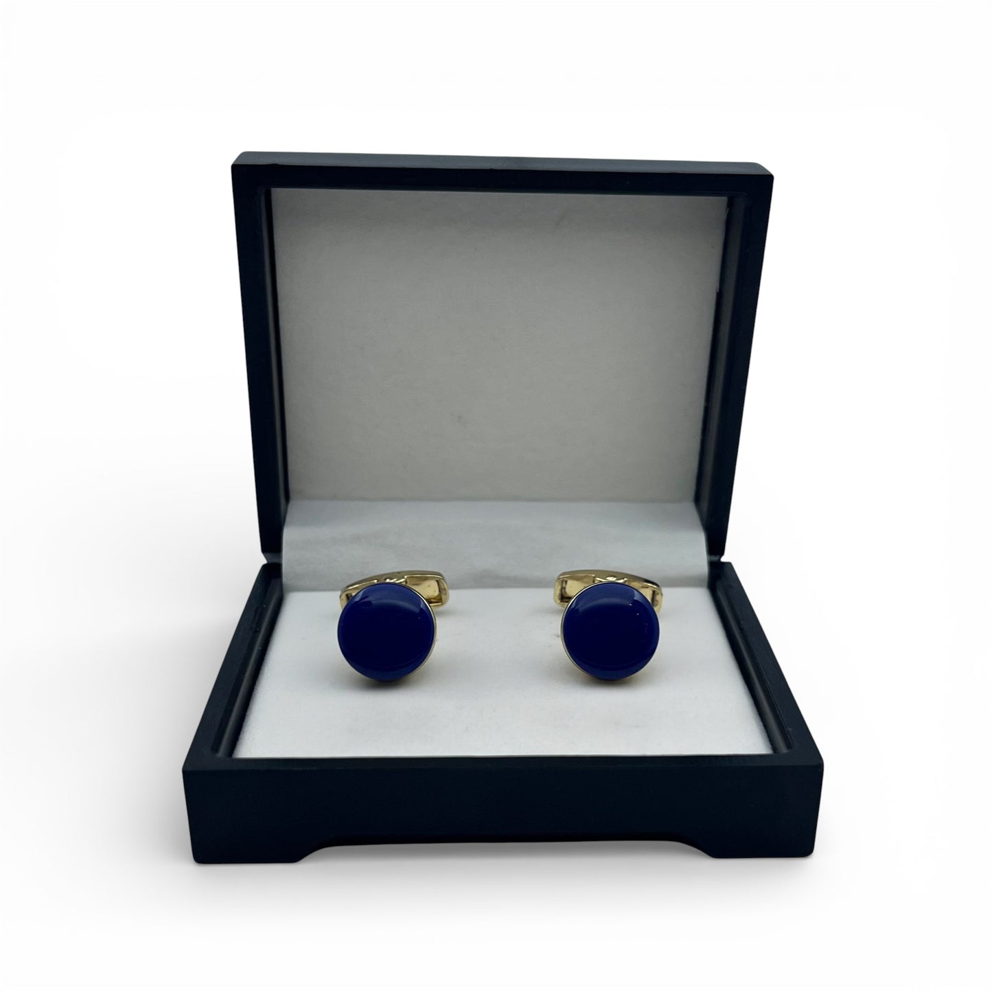 Valen Navy Golden Cufflinks