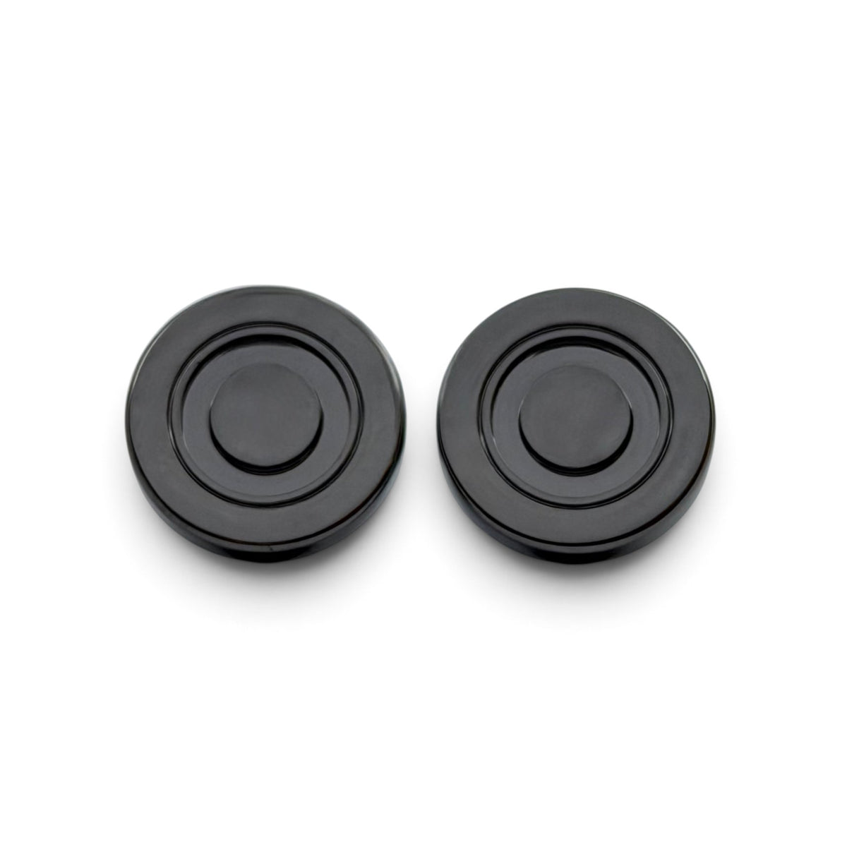 Noir Orbit Grey Metallic Cufflinks