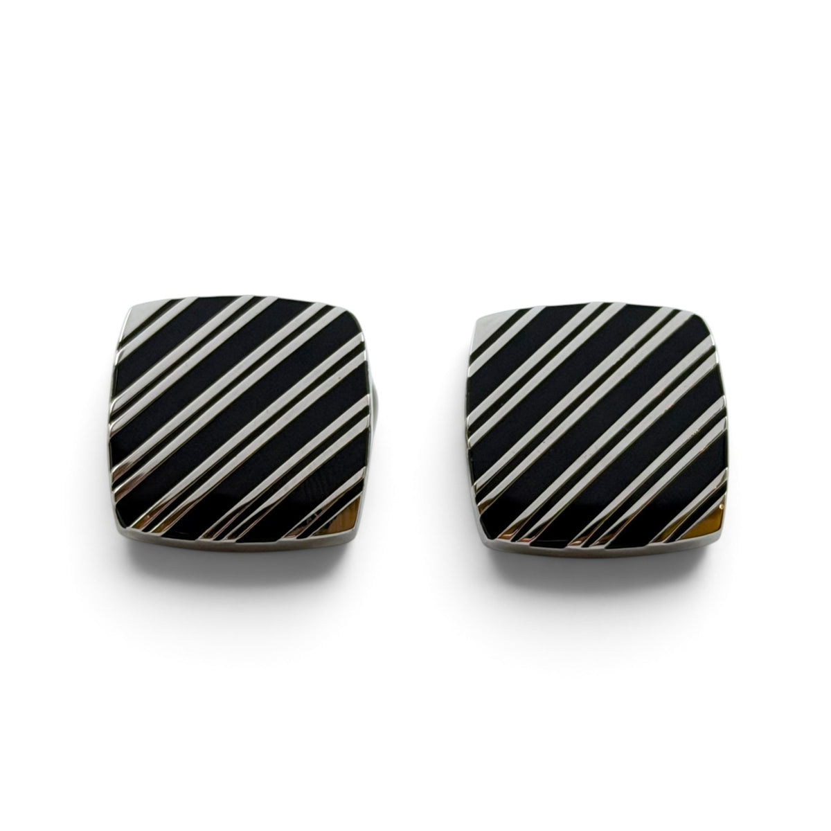 Stratos Silver Cufflinks