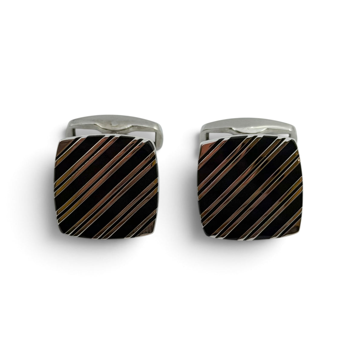Stratos Silver Cufflinks