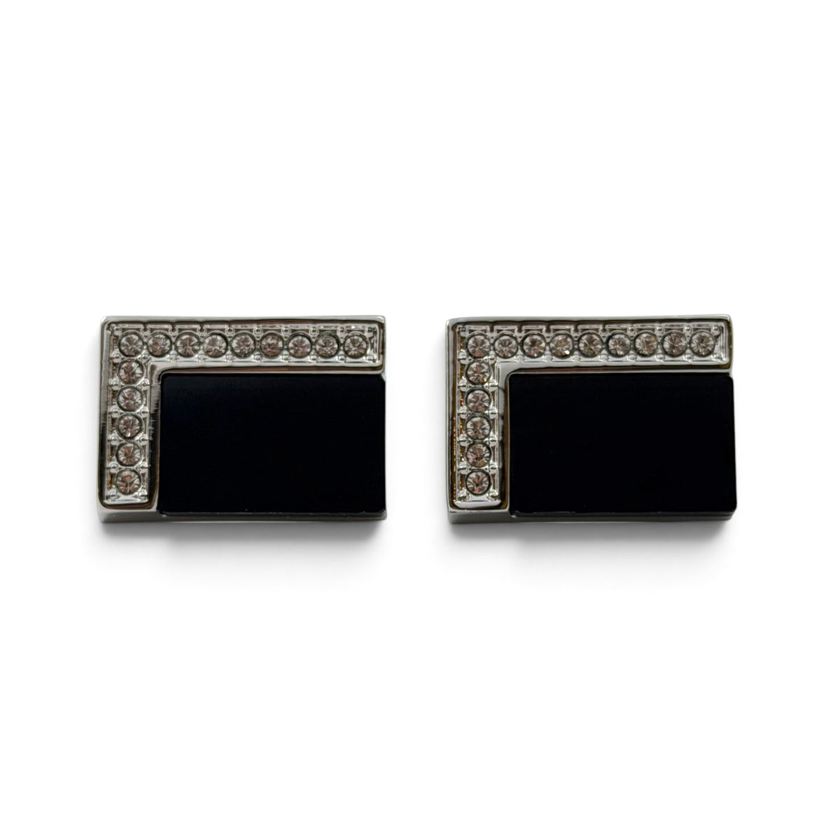 Lucent Edge Rhino Silver Cufflinks