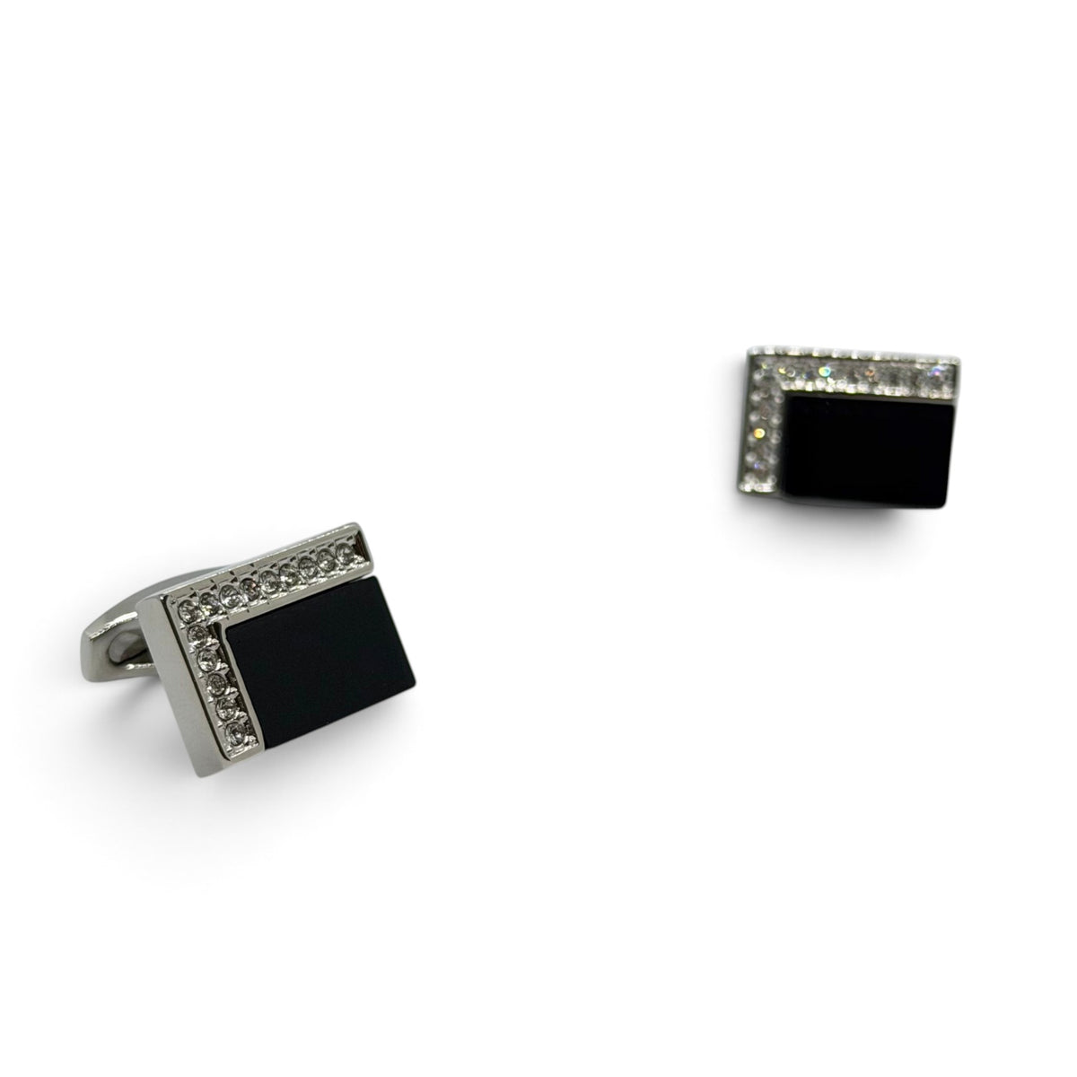 Lucent Edge Rhino Silver Cufflinks