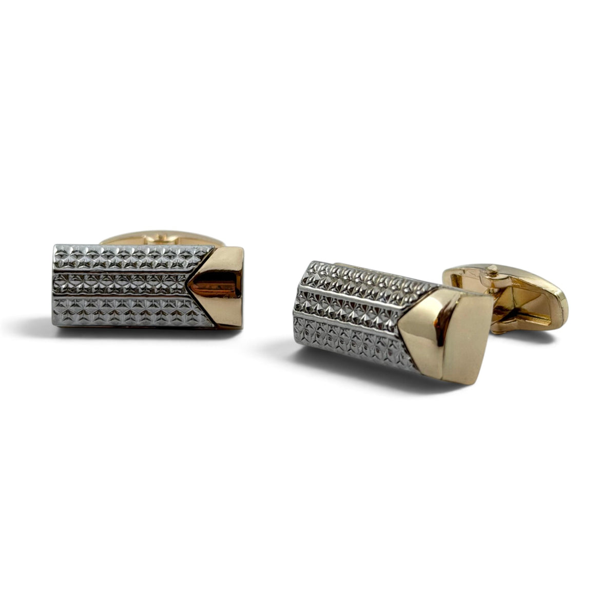 Gilded Arrow Golden Cufflinks