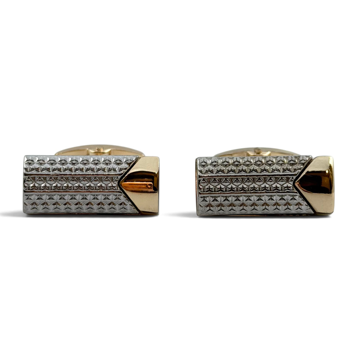 Gilded Arrow Golden Cufflinks