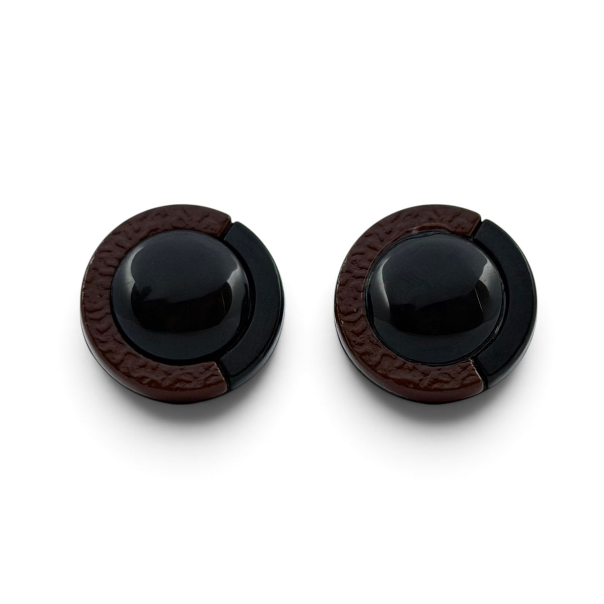 Darkwood Halo Black Cufflinks