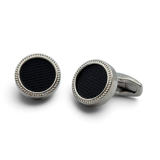 Sterling Texture Silver Cufflinks