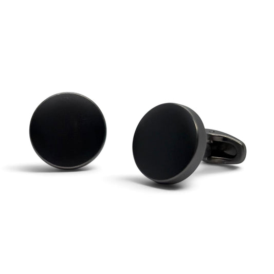 Minblack Eclipse Cufflinks