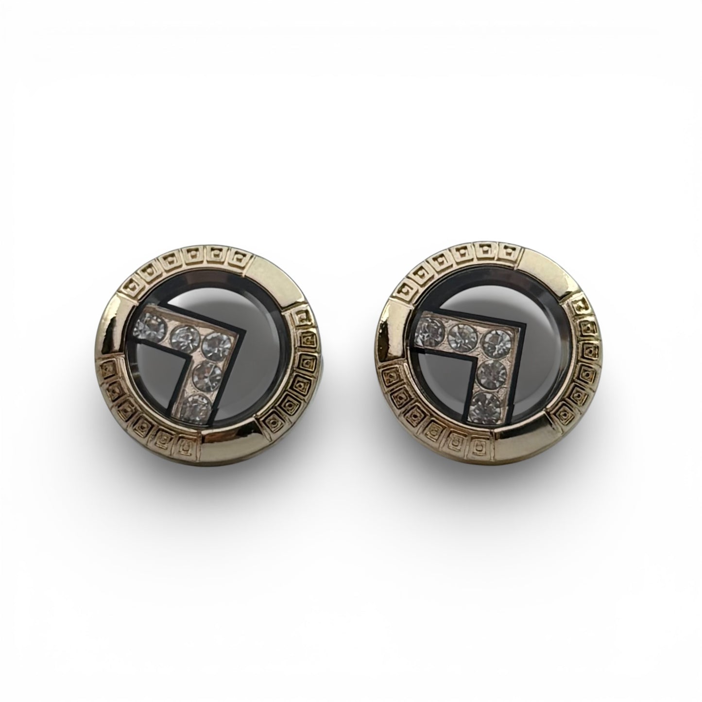 Noble Sigil Golden Cufflinks