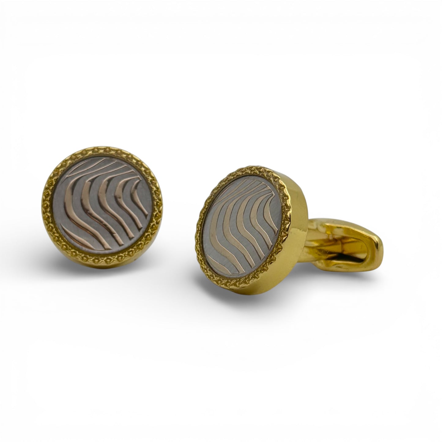 Rumtel Golden Cufflinks