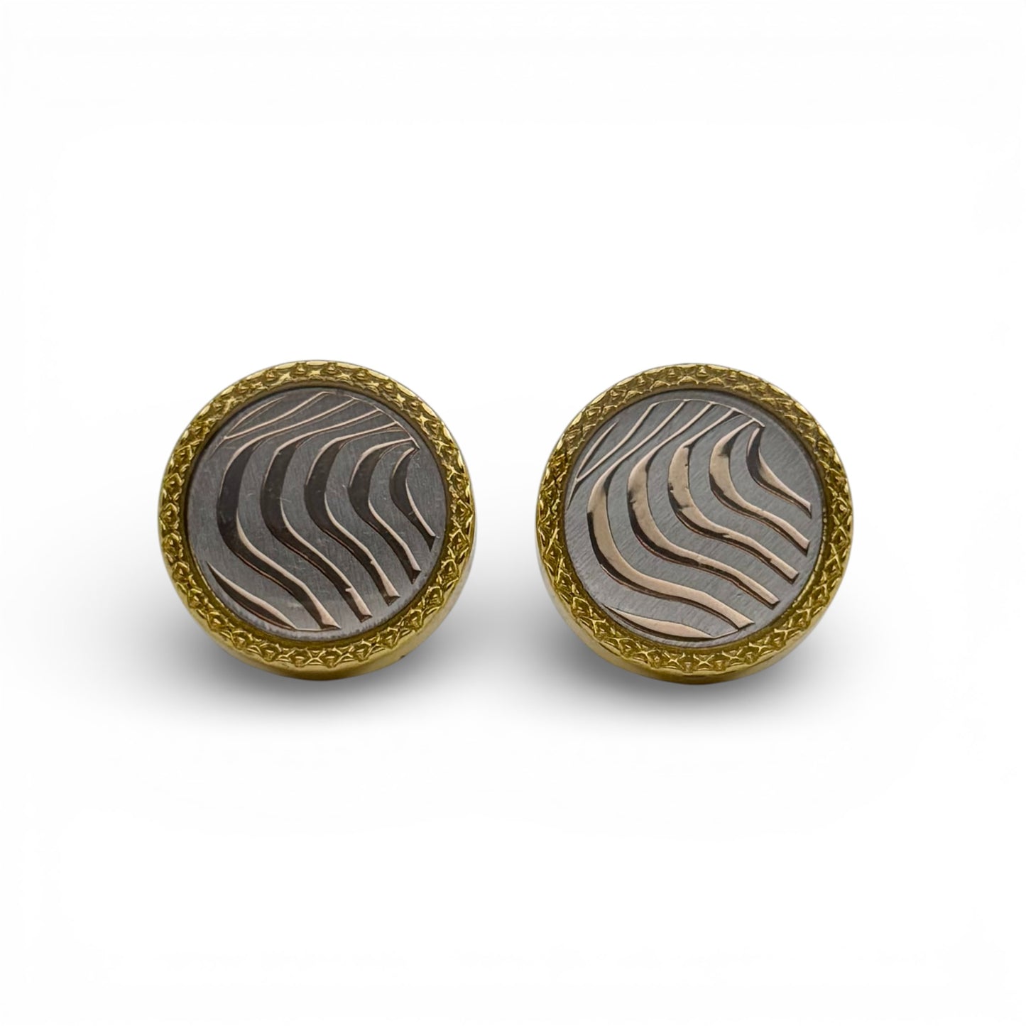 Rumtel Golden Cufflinks