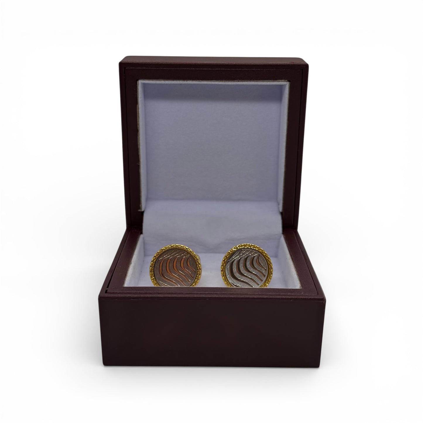 Rumtel Golden Cufflinks