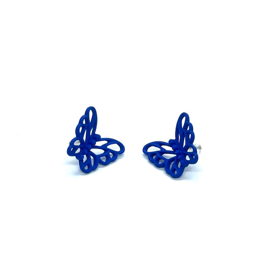 Blue Butterfly Studs Earrings