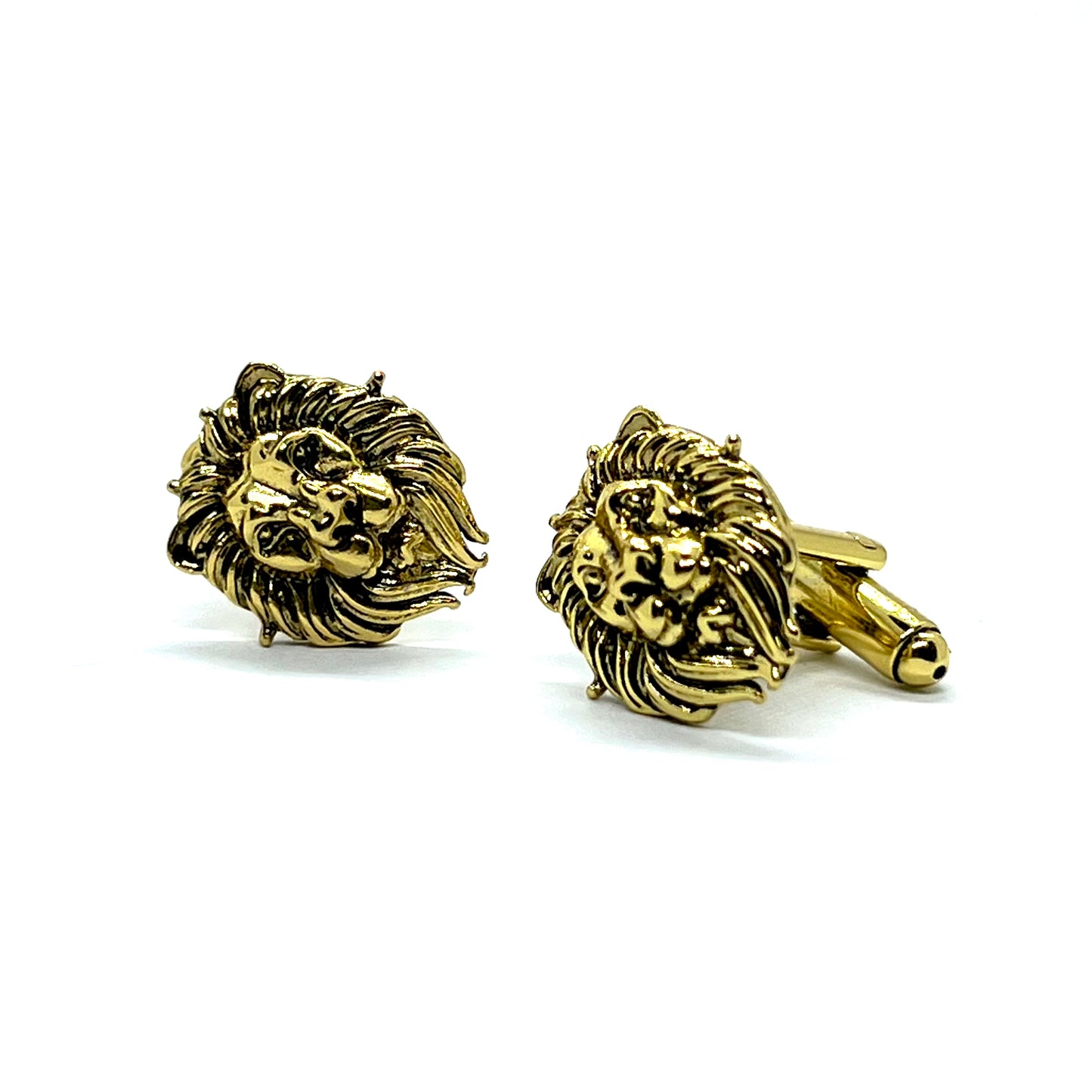 Lion Face Vintage Style Cufflinks