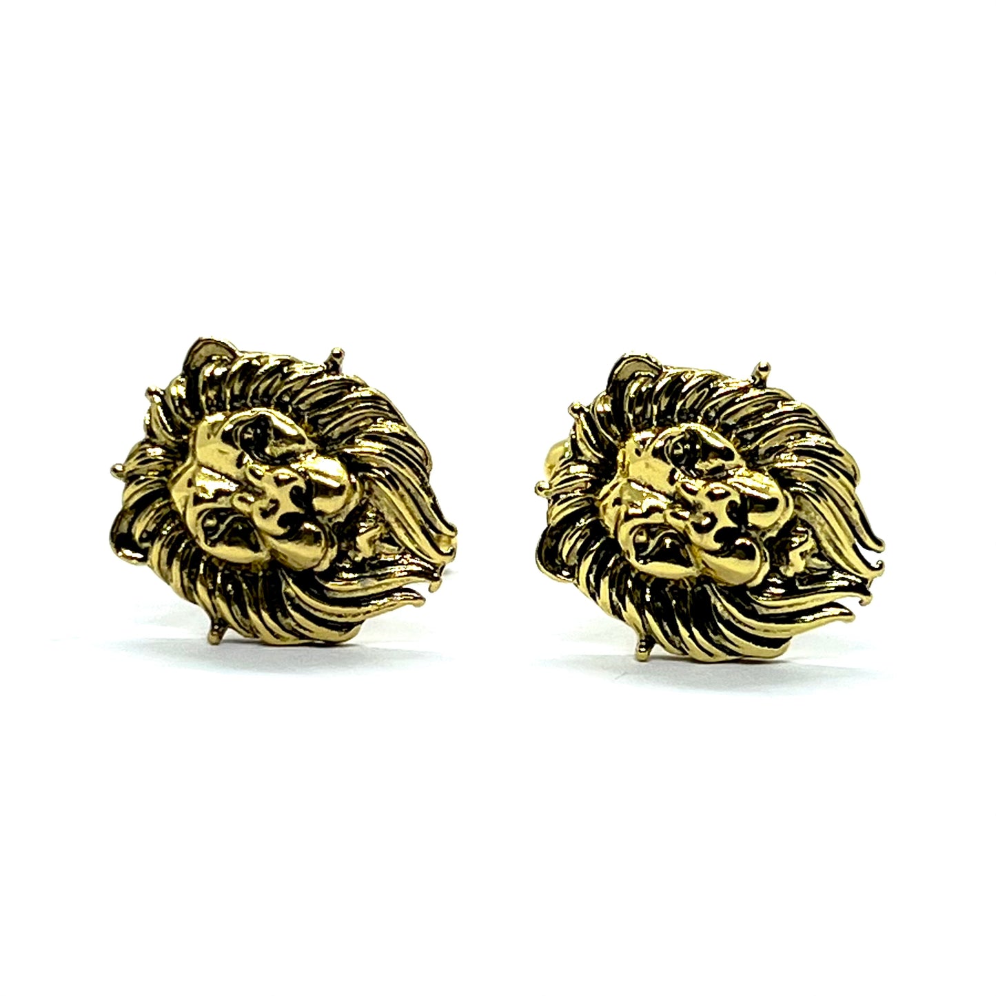 Lion Face Vintage Style Cufflinks
