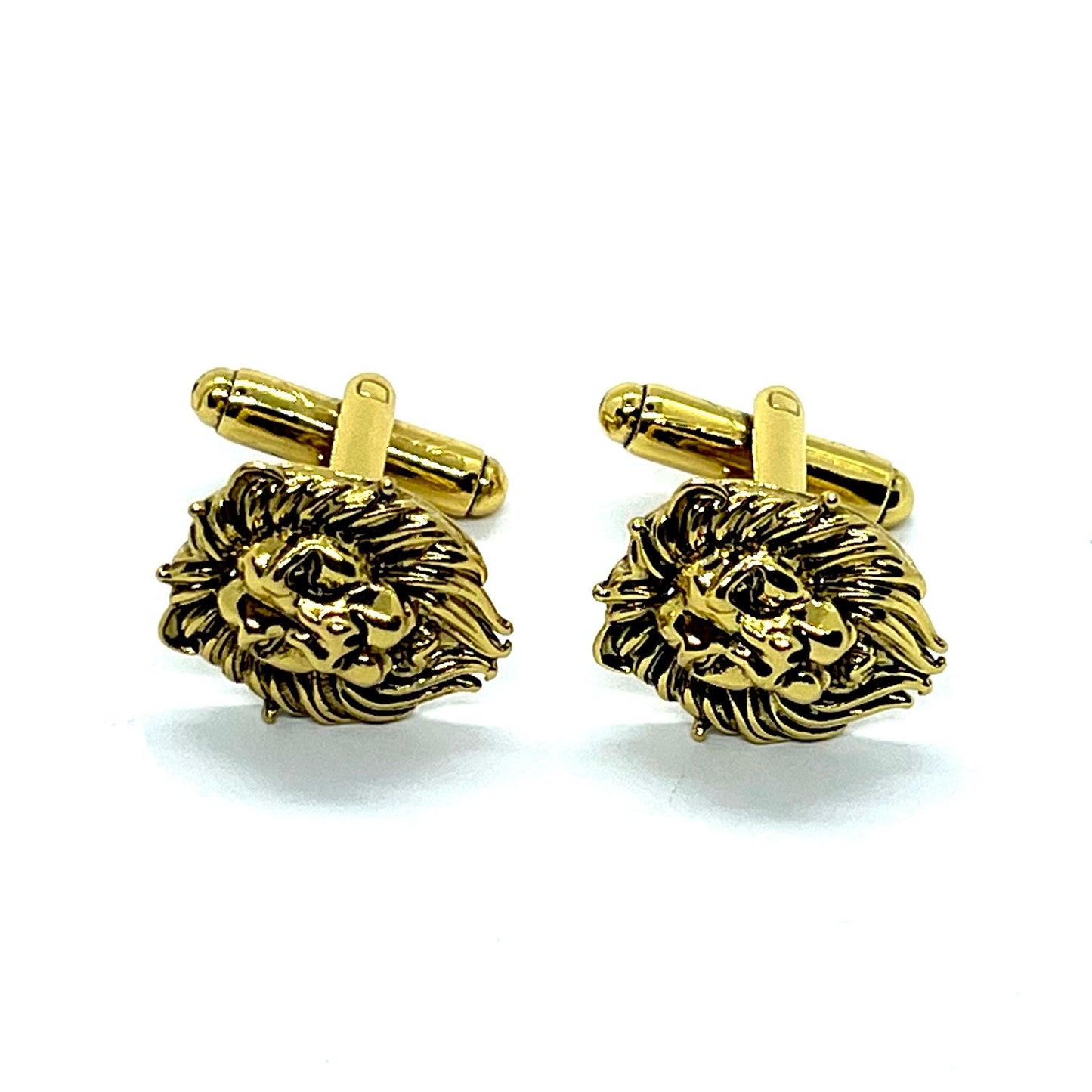 Lion Face Vintage Style Cufflinks