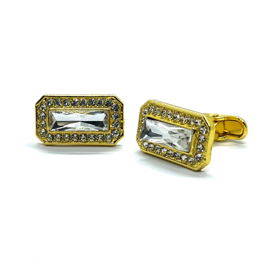 Recta Rhigem Golden Cufflinks