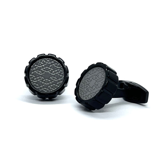Gretext Rou Black Cufflinks