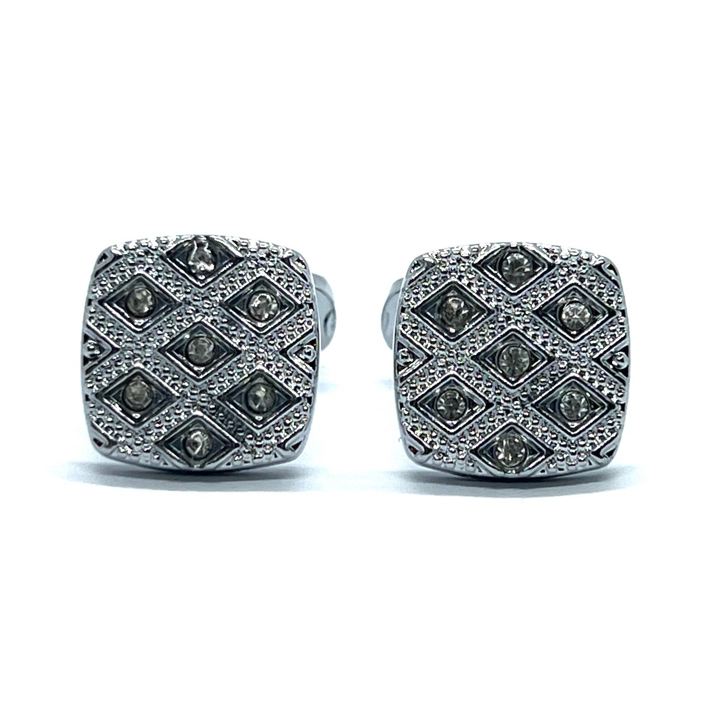 Cross Rhino Silver Cufflinks