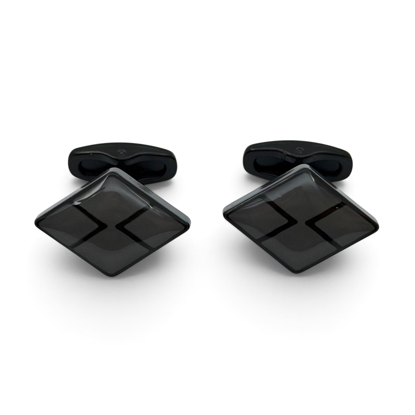 Black Axis Black Cufflinks