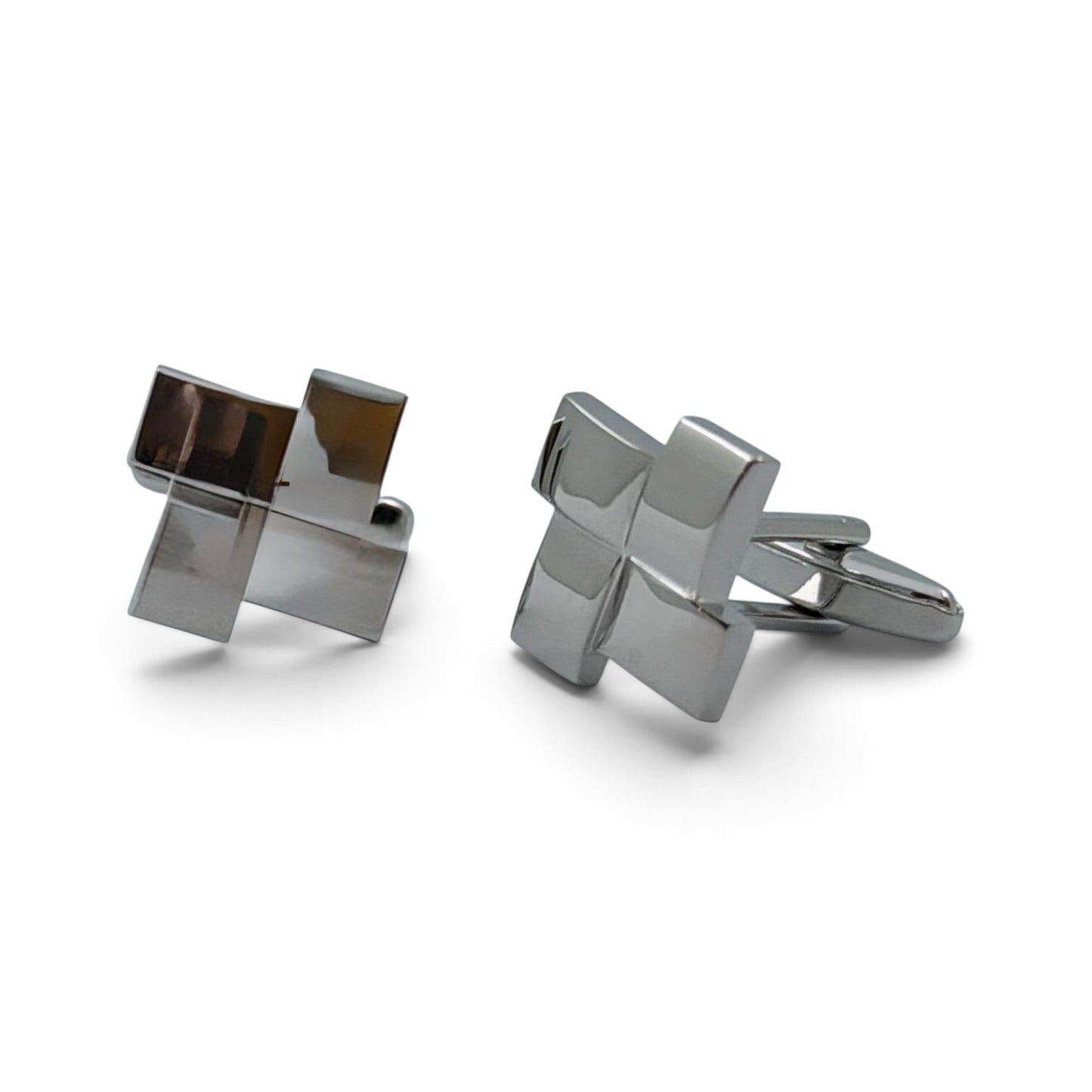 Sterling Cross Silver Cufflinks